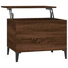 vidaXL Soffbord brun ek 60x44,5x45 cm konstruerat trä 819579