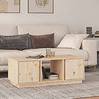 vidaXL Soffbord 110x50x40 cm massiv furu 814424