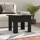 vidaXL Soffbord svart 55x55x42 cm konstruerat trä 810236