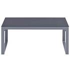 vidaXL Soffbord 90x50x40 cm aluminium 47254