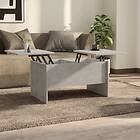 vidaXL Soffbord betonggrå 80x50x42,5 cm konstruerat trä 809732