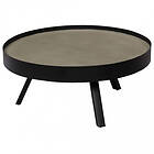 vidaXL Soffbord bordsskiva i betong 74x32 cm 246086