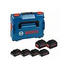 Bosch 6x ProCORE 18V batterier (4 x 4Ah + 2 x 8Ah)