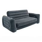 vidaXL INTEX Utdragbar fåtölj 203x231x66 cm mörkgrå 92573