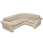 vidaXL INTEX Uppblåsbar hörnsoffa 257x203x76cm 68575NP