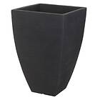 vidaXL ProGarden Blomkruka ribbad fyrsidig 43 cm antracit 443190