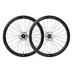 FFWD Tyro 2.0 Cl Disc Tubeless Road Wheel Set Svart 12 x 100 / 12 x 142 mm / Shi