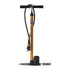 SKS Airspeed Workshop Kompressor Floor Pump With Pressure Gauge Orange