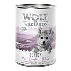 Wolf of Wilderness Green Fields Junior 12x0.3kg