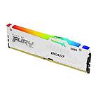 Kingston Fury Beast White RGB DDR5 6000MHz 16GB (KF560C36BWEA-16)