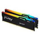 Kingston Fury Beast Black RGB DDR5 5200MHz 2x16GB (KF552C36BBEAK2-32)