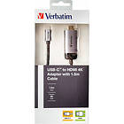 Verbatim kabel for video / lyd HDMI / USB 1.5 m