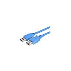 Prokord USB-kabel USB typ A till USB typ A 1,5 m