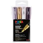 Posca PC-1M Metallic 4-set