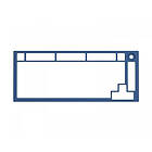 Glorious GMMK Pro Top Frame Navy Blue