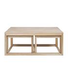 Living Home Soffbord Cornus 120, Whitewash Ek, L120 B60 H50
