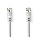 Nedis Antennkabel F-Hane F-Hane 10 m Vit