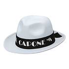 Al Capone Vit Gangsterhatt One size