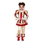 Fiestas Guirca Striped Horror Clown Child Costume