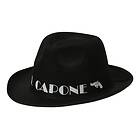 Widmann Al Capone Svart Gangsterhatt One size