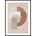 Gallerix Poster Geometric Shapes No1 70x100 4598-70x100