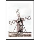 Gallerix Poster Old Wooden Wind Mill 70x100 5341-70x100