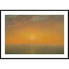 Gallerix Poster Sunset On the Sea By John Frederick Kensett 4798-21x30G