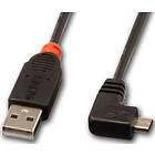 Lindy USB A - USB Micro-B 2.0 (kulma) 1m