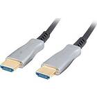 Lanberg HDMI till HDMI AOC V2.0 Optisk 40 Meter