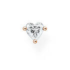 Thomas Sabo heart rose gold örhänge H2234-416-14