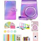 LoveInstant 8in1 Set, Case Album Fujifilm Instax Mini 11/Violet Flash