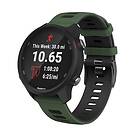 Garmin Forerunner 245 armband silikon Militärgrön