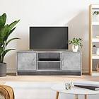 vidaXL TV-benk betonggrå 102x30x37,5 cm konstruerat trä 823257