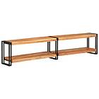 vidaXL TV Stand 200x30x40 cm massiv akaciaträ 356181