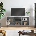 vidaXL TV-benk betonggrå 103,5x30x50 cm konstruerat trä 826992
