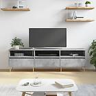 vidaXL TV Stand betonggrå 150x30x44.5 cm konstruerat trä 831272