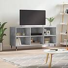 vidaXL TV Stand betonggrå 103.5x30x50 cm konstruerat trä 826984