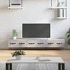 vidaXL TV Stand betonggrå 150x36x30 cm konstruerat trä 829152