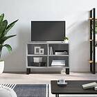 vidaXL TV Stand grå sonoma 69.5x30x50 cm konstruerat trä 826978