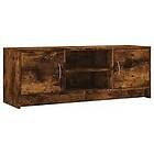 vidaXL TV Stand rökfärgad ek 102x30x37.5 cm konstruerat trä 823258