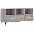 vidaXL TV Stand grå sonoma 102x36x50 cm konstruerat trä 829018
