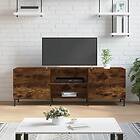 vidaXL TV Stand rökfärgad ek 150x30x50 cm konstruerat trä 829105