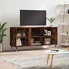 vidaXL TV Stand rökfärgad ek 103.5x30x50 cm konstruerat trä 826985