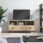 vidaXL TV-benk sonoma ek 102x36x50 cm konstruerat trä 829055