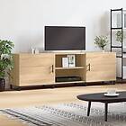vidaXL TV Stand sonoma ek 150x30x50 cm konstruerat trä 829119