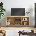 vidaXL TV Stand sonoma ek 103.5x30x50 cm konstruerat trä 826991