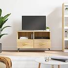 vidaXL TV Stand sonoma ek 80x36x50 cm konstruerat trä 828951