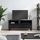 vidaXL TV-benk svart 100x34,5x44,5 cm konstruerat trä 831245