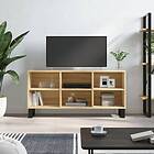 vidaXL TV-benk sonoma-ek 103,5x30x50 cm konstruerat trä 826999