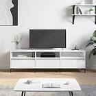vidaXL TV Stand vit 150x30x44.5 cm konstruerat trä 831284